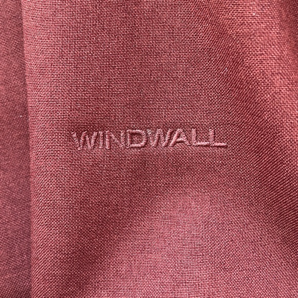 Men’s North Face Windbreaker Burgundy size L - Picture 4 of 5